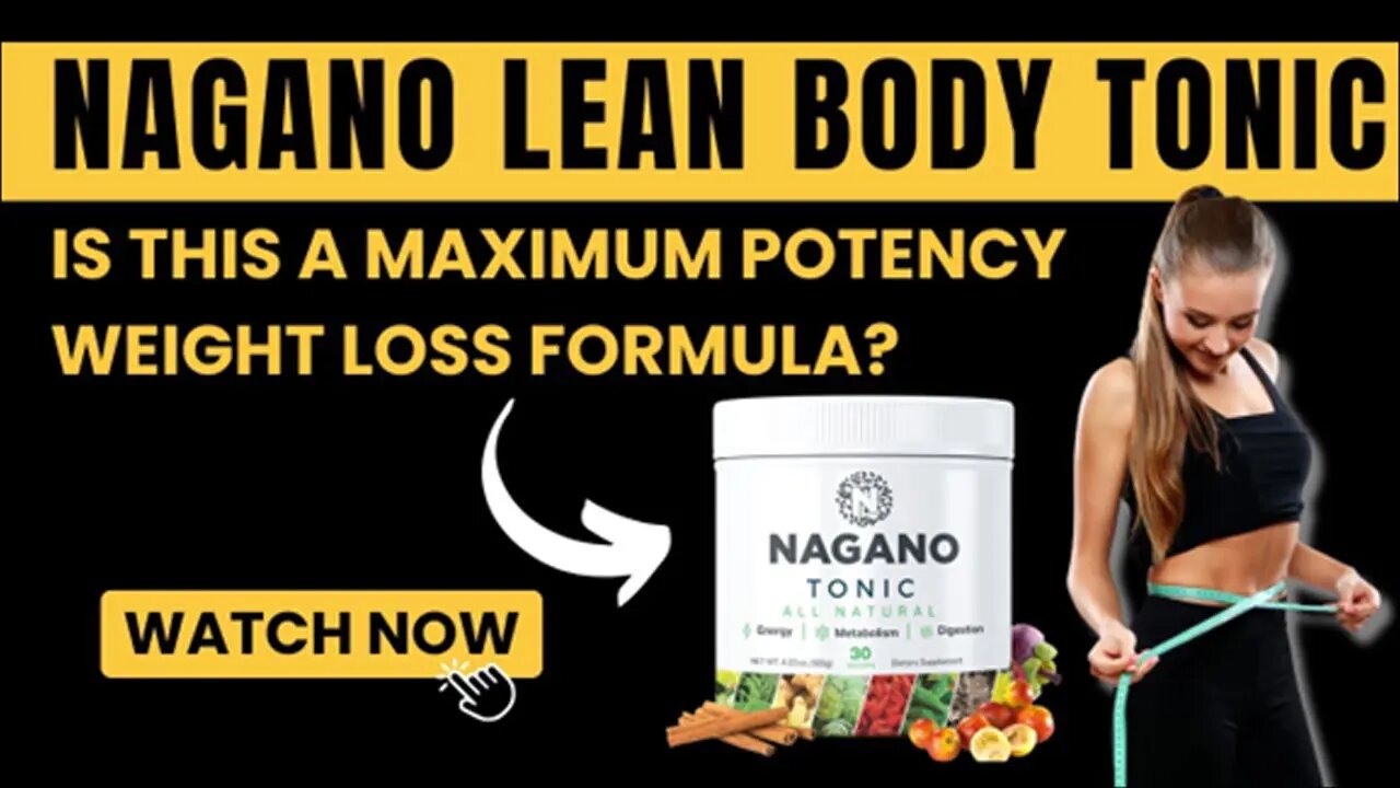 🌿 Transform Your Health Naturally with Nagano Tonic! 💪🌟