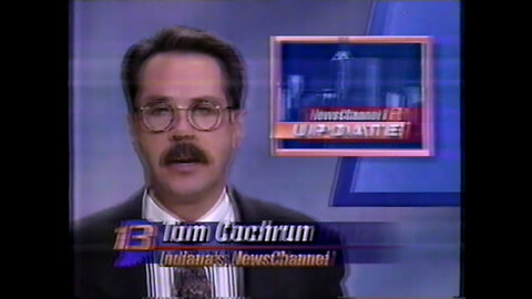 October 13, 1994 - 'Blossom' Promo & Tom Cochrun WTHR 11PM News Promo