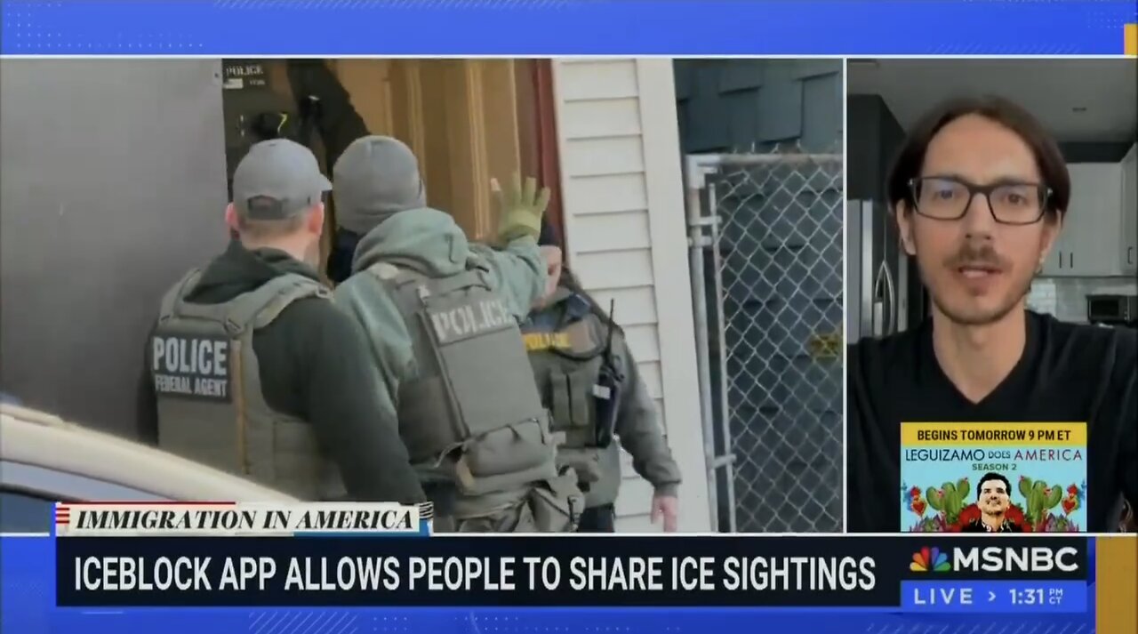 ICEBLOCK APP DEVELOPER🎬👨‍💻📲DARES TRUMP ADMIN TO COME AFTER HIM🇺🇸🏛️💫