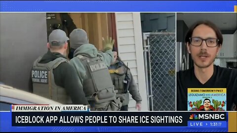 ICEBLOCK APP DEVELOPER🎬👨‍💻📲DARES TRUMP ADMIN TO COME AFTER HIM🇺🇸🏛️💫