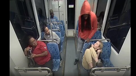 🚨FULL UNEDITED VIDEO🚨 Black Savage slaughters Ukrainian Refugee Iryna Zarutska 🚆🔥🗿🌚