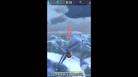 MiG-23 dodging missiles and snowflakes