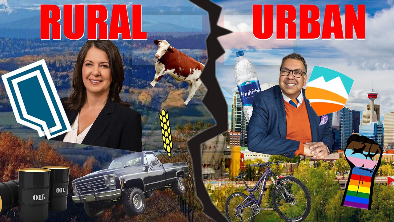 Urban-Rural divide in Alberta. What is it? And what's causing it?
