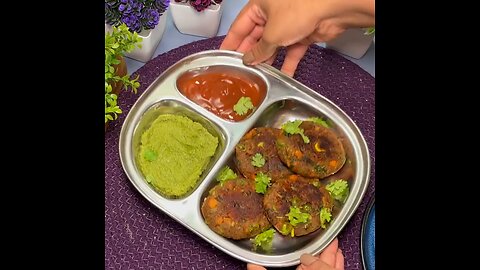 Vegetable Tikki #yummy an Indian Dist