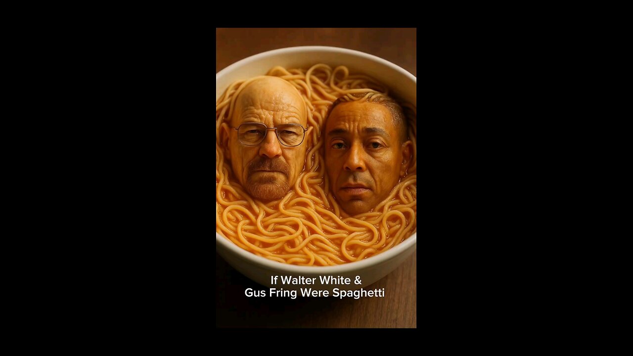If Walter White & Gus Fring Were Made Of Spaghetti