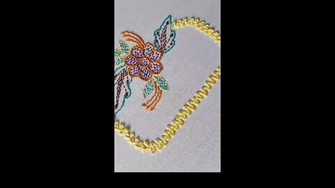 Embroidery design👍🏻💯 #embroiderydesign