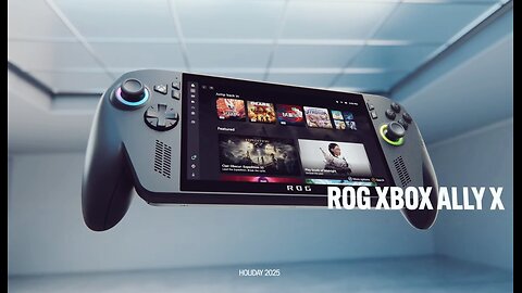 BigFoot Playing Portable XBOX + ROG The new Ally X #xbox
