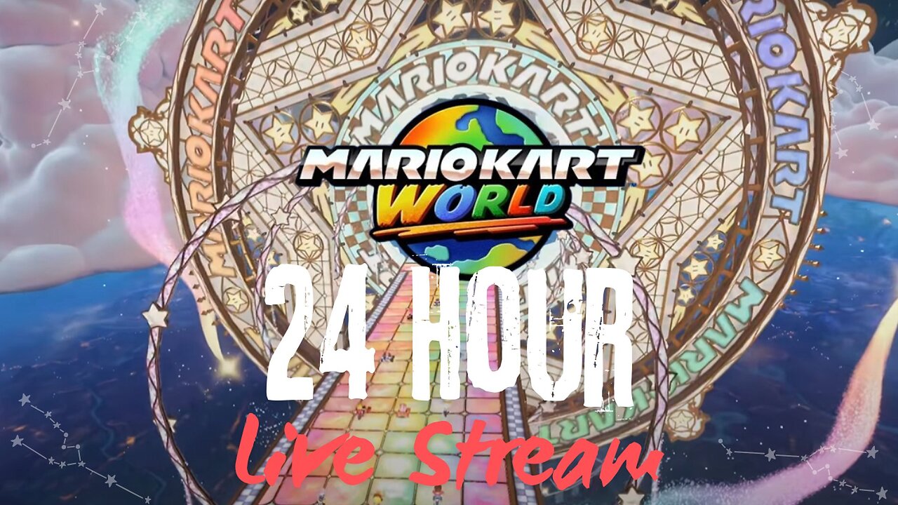 Mario Kart World 24 Hour Launch Stream
