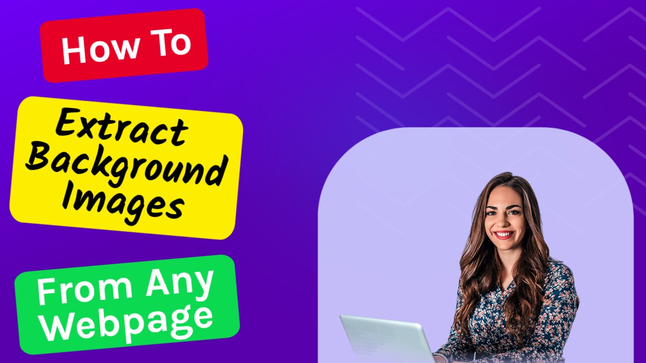 How To Extract A Background Picture From A Website (Works On Any Webpage)