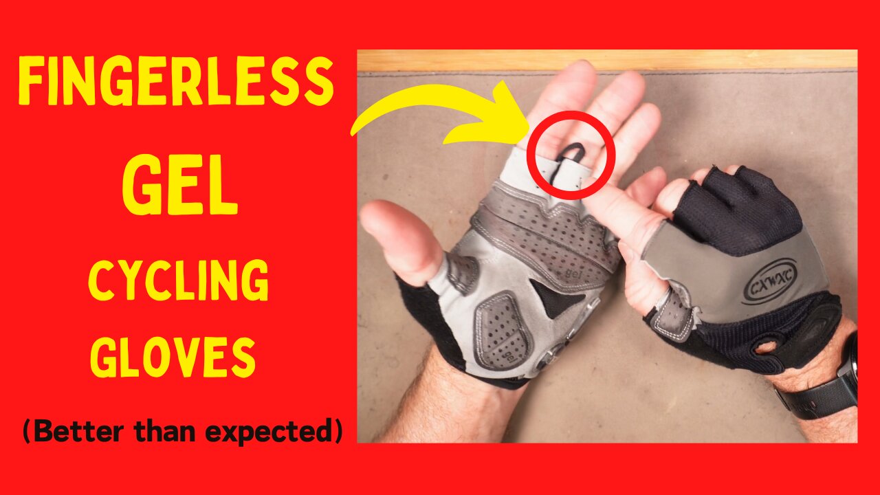 Best Fingerless Gel Cycling Gloves (Easy Off!)