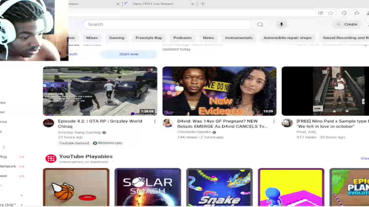 Harry CEO's Live Stream!