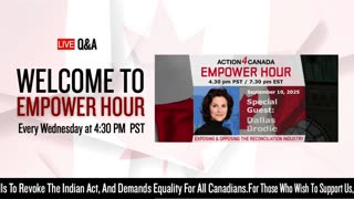 Empower Hour Dallas Brodie: Exposing and Opposing the Reconciliation Industry Sept 2025