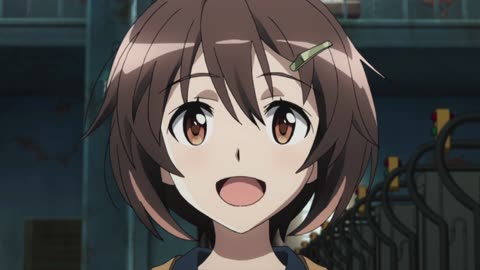 Brave Witches - Kanoe gives Hikari her gloves