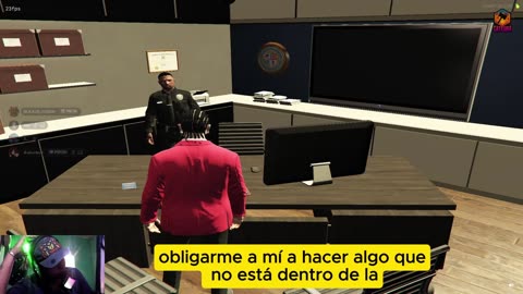 Today, a little bit of GTAV Role Play: Jair wants to join the LSPD