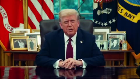 Breaking: Trump issues a statement from the Oval Office