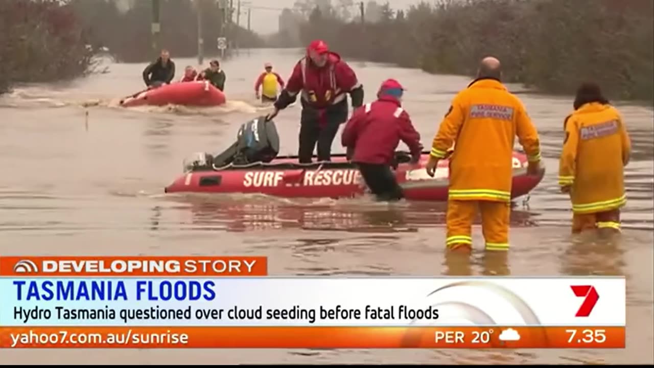 Weather Warfare: 2016 Tasmania Flood