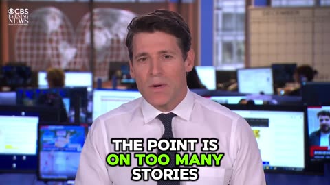 WATCH: CBS Anchor Admits Legacy Media Lost Trust by ‘Missing the Story’