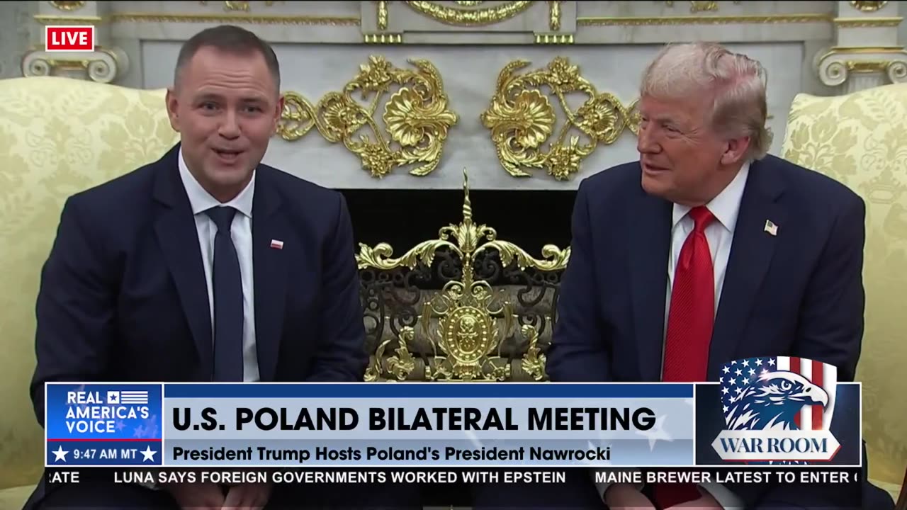 US AND POLAND'S STRENGTH "WE'VE NEVER HAD BEFORE"