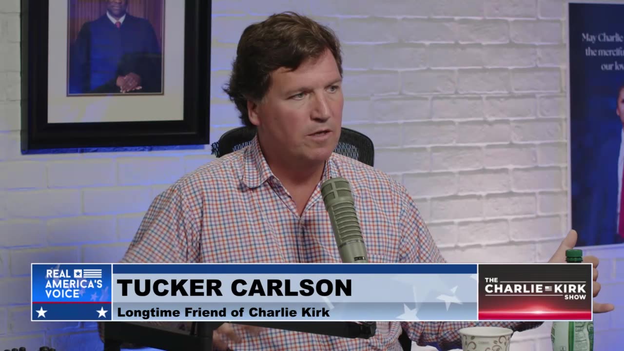 Tucker Carlson Hosts the Charlie Kirk Show