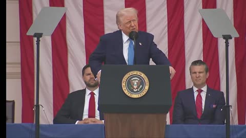 Trump Memorial Day address at Arlington National Cemetery