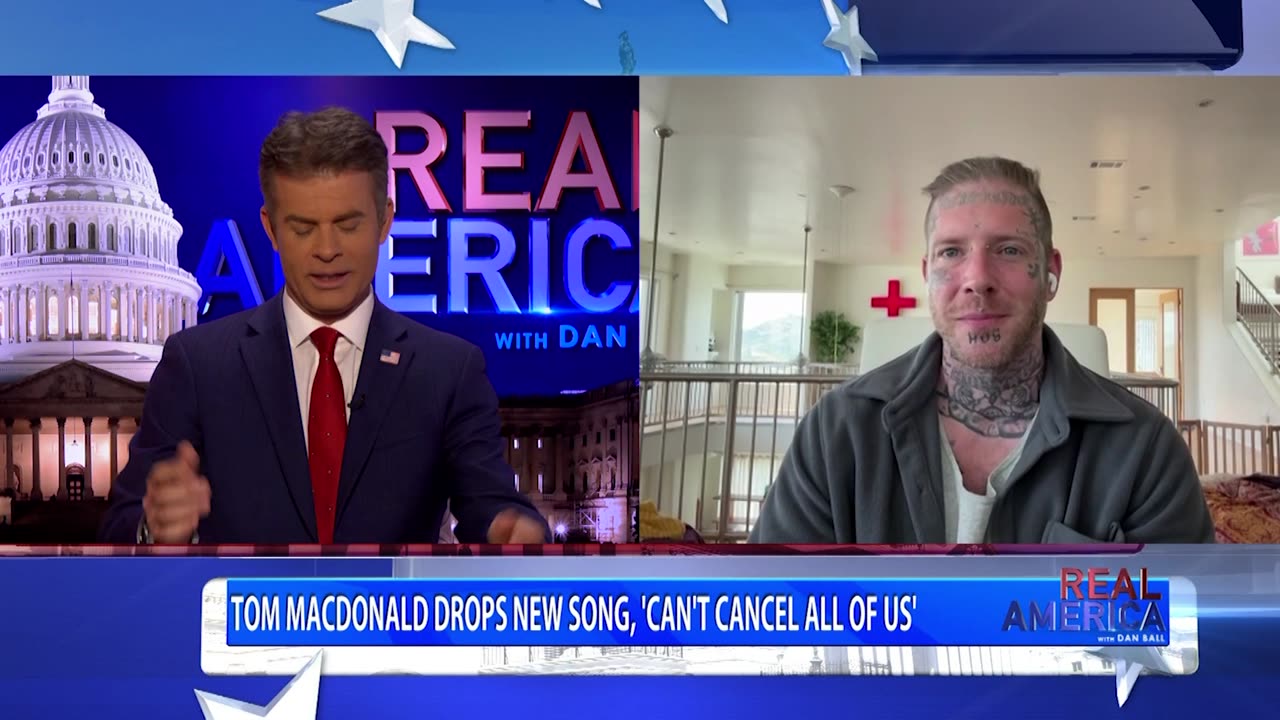 REAL AMERICA -- Dan Ball W/ Tom MacDonald, You Can't Cancel All Of Us, 3/28/25
