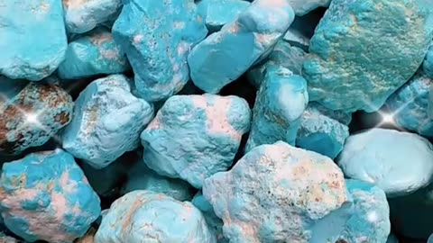 250619-5 Turquoise Rough: Key to Unlocking Geological Codes