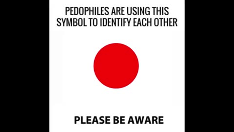 Pedophiles Are Using This Symbol To Identify On a Another