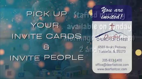 Live from Deerfoot Church of Christ