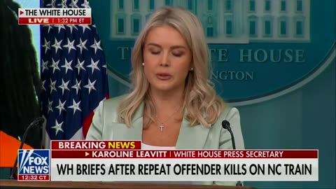 Leavitt SHAMES "reporters" to their faces for REFUSING to cover the kiIIing of Iryna Zarutska