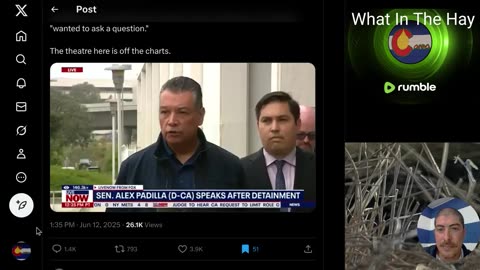 Democrat senator SLAMMED to ground & HANDCUFFED: Alex Padilla