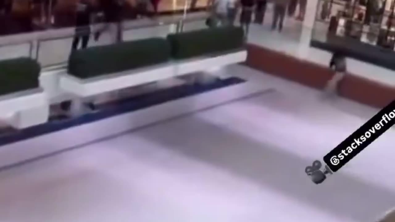 Negro breaks both legs jumping from mall 2nd story to escape cops
