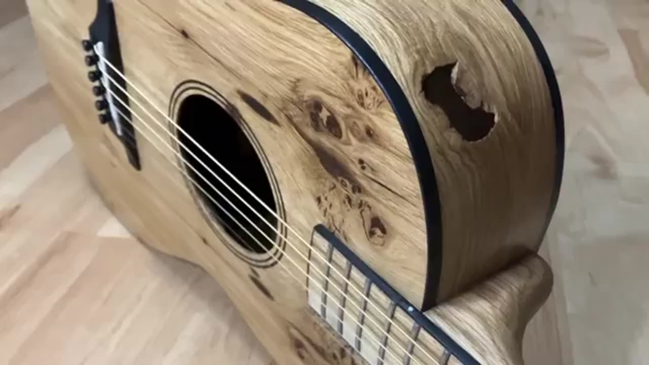 Guitar Built ENTIRELY Out of a Single Pallet (Watch Full Build in 25 Minutes!)