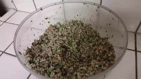 Cooking My Homemade Dog Food (May 11, 2018)