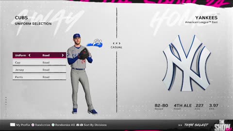 The Show 24 Cubs VS Yankees! Live on APfnS & PS5
