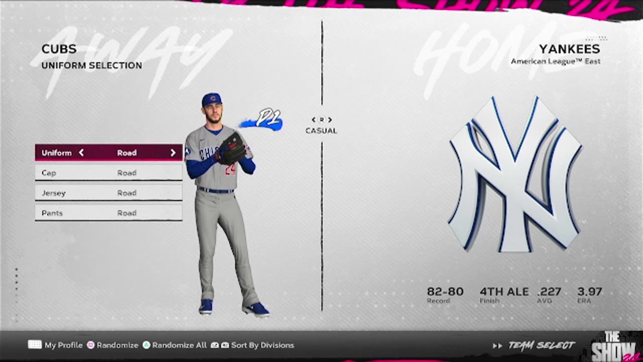 The Show 24 Cubs VS Yankees! Live on APfnS & PS5