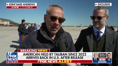 American freed by Taliban return to U.S., TALIBAN NEWS , AMERICA NEWS PLZ WATCH