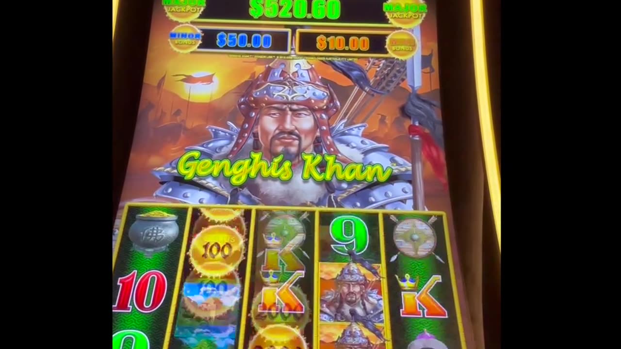 Genghis went to sleep