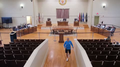 Robe Cote Testimony - Warwick Town council meeting