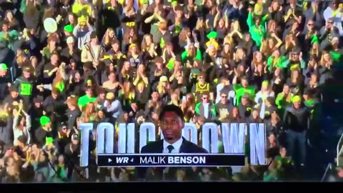 Oregon Ducks KR #4 Malik Benson TD 🏈 85yds