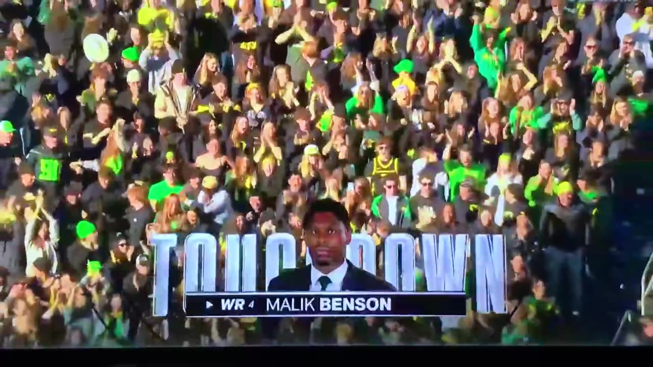 Oregon Ducks KR #4 Malik Benson TD 🏈 85yds