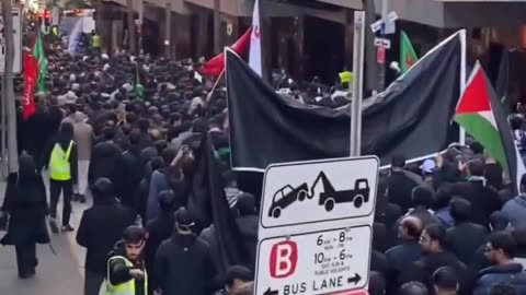 This is Sydney in 2025. This is what an Islamic invasion looks like.