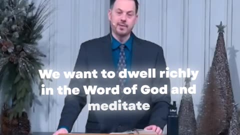 When God's Word Overflows from a Saturated Heart