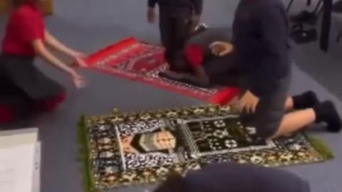 These are Christian children in British schools. Without words.