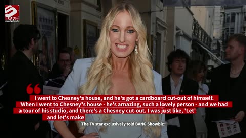 Chesney Hawkes has a cardboard cut-out of himself