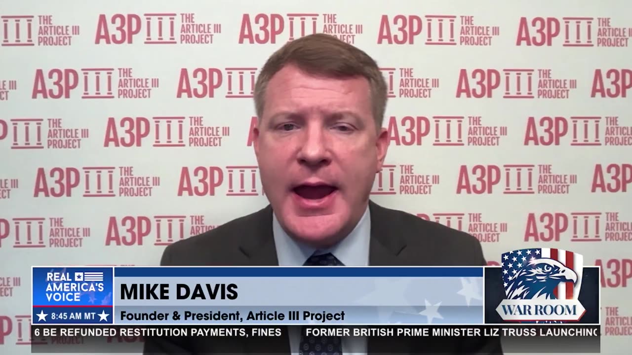 DAVIS ON THE LATEST WITH AI AMNESTY