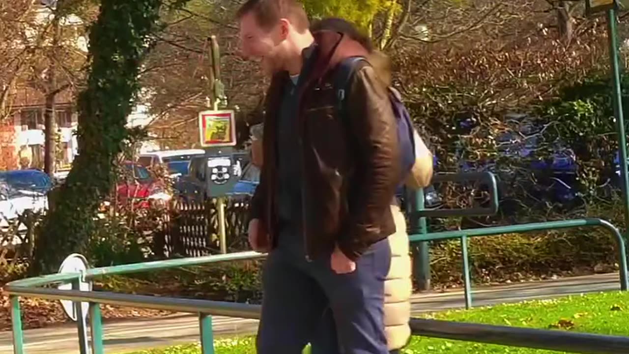 I bet she's still running