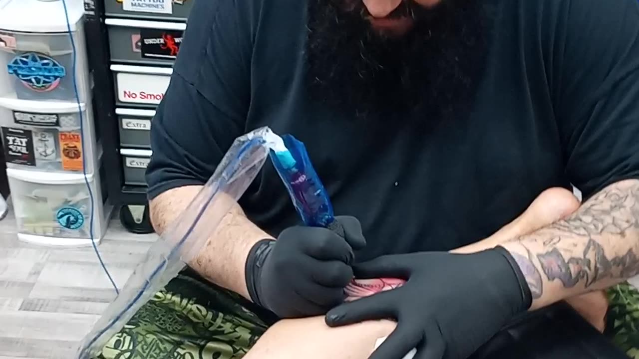 Getting Ink from Robert and