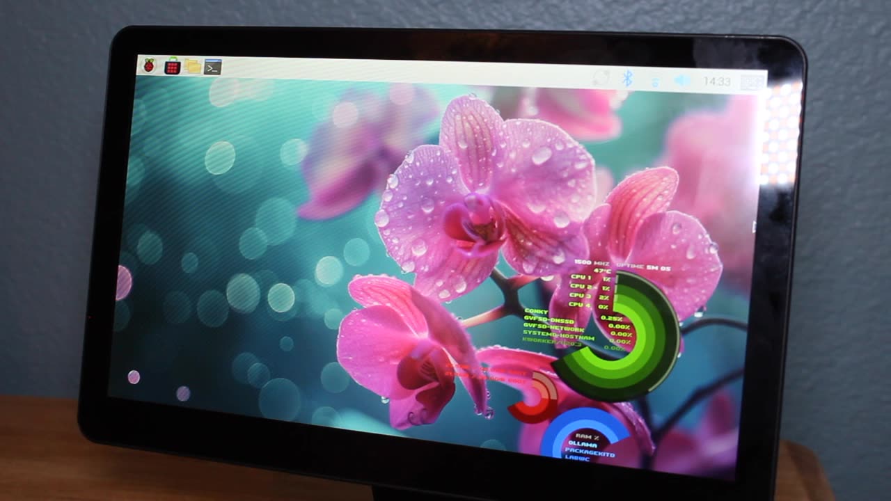 The Raspberry Pi 5 Touch Monitor and Chatbot!