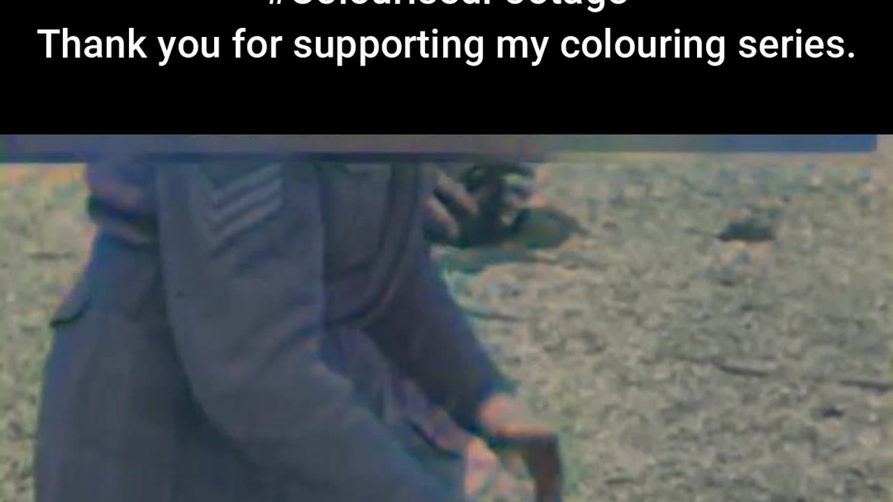 British Troops Test Experimental Rifle #ColourisedHistory