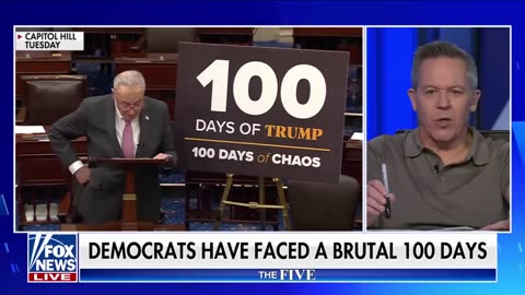Democrats' 100 days is 'worse than watching paint dry': Gutfeld